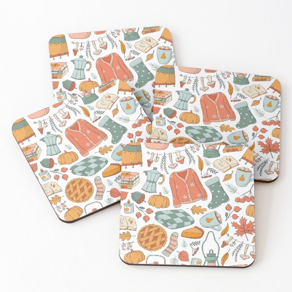 Item preview, Cute Fall Pattern designed and sold by MiaBellaGirl.