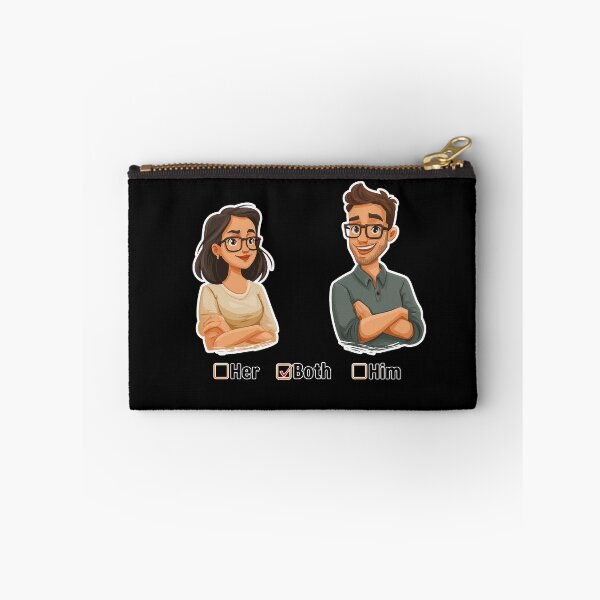 Item preview, Him Her Both Swinger Lifestyle Adult Culture designed and sold by Pineapple-Ink.