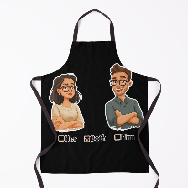 Item preview, Him Her Both Swinger Lifestyle Adult Culture designed and sold by Pineapple-Ink.