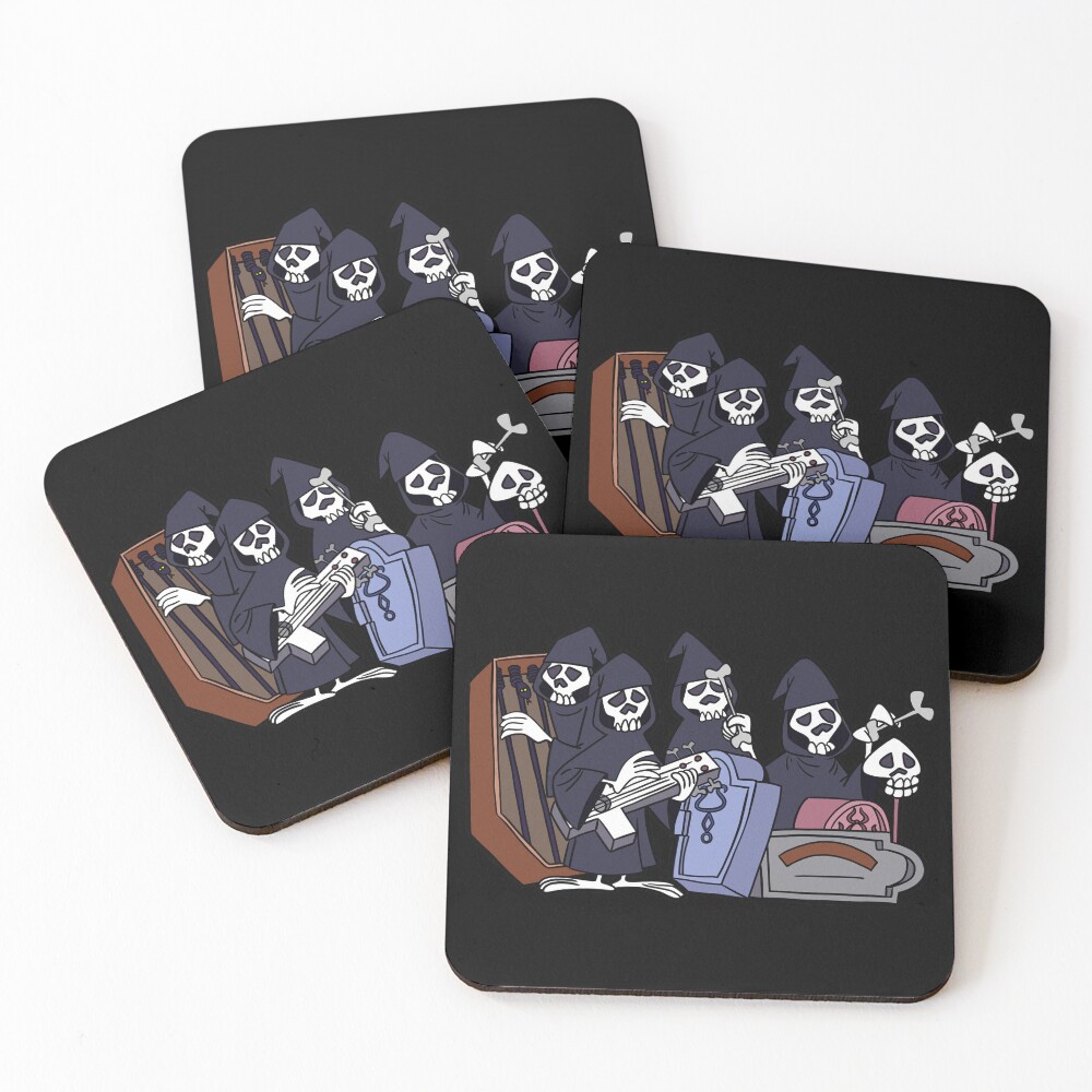 Item preview, Coasters (Set of 4) designed and sold by robotghost.