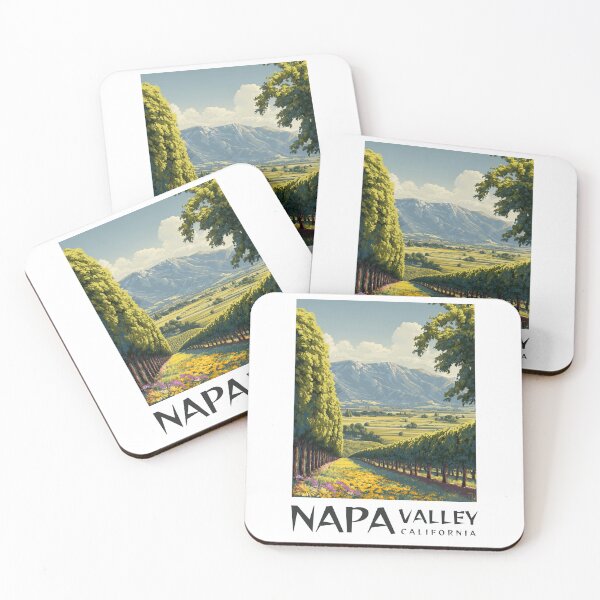 Item preview, Napa Valley California designed and sold by GoodOldVintage.