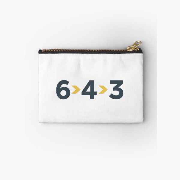 Item preview, 6-4-3 Double Play – Modern Baseball Design by Backstop & Co. designed and sold by BackstopAndCo.