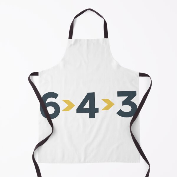 Item preview, 6-4-3 Double Play – Modern Baseball Design by Backstop & Co. designed and sold by BackstopAndCo.