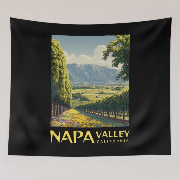 Item preview, Napa Valley California designed and sold by GoodOldVintage.