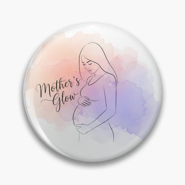 Item preview, Mother’s Glow – Minimalist Pregnancy Line Art Illustration designed and sold by Pixelzo.