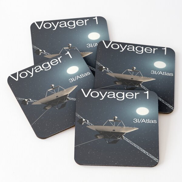 Item preview, 3I Atlas Interstellar Voyager 1 designed and sold by @adorcharm Modern & Classic AI Art.
