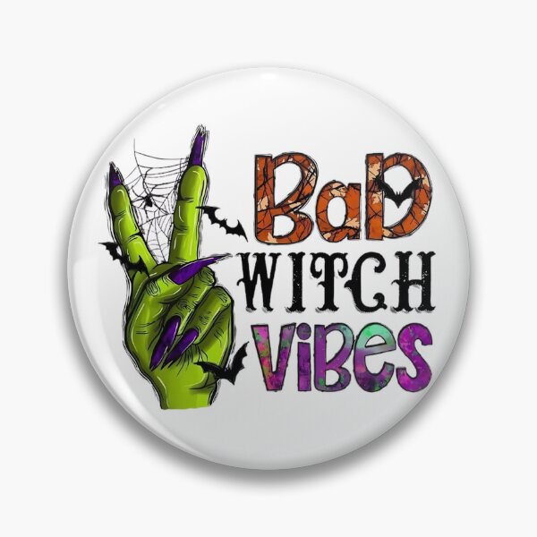 Item preview, Bad Witch Vibes: Halloween Grunge Art designed and sold by ChaaiTee.