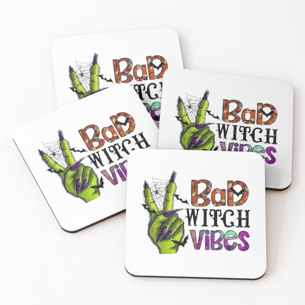 Item preview, Bad Witch Vibes: Halloween Grunge Art designed and sold by ChaaiTee.