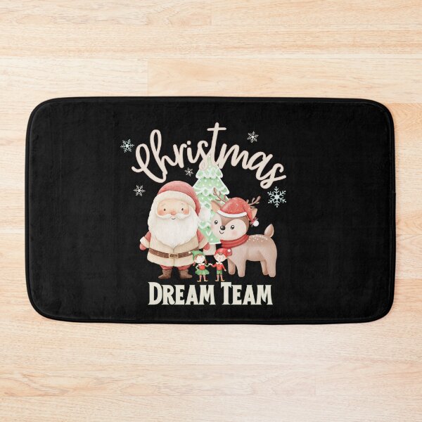 Item preview, Cute Christmas Dream Team – Santa, Reindeer & Elves designed and sold by SunandShade.
