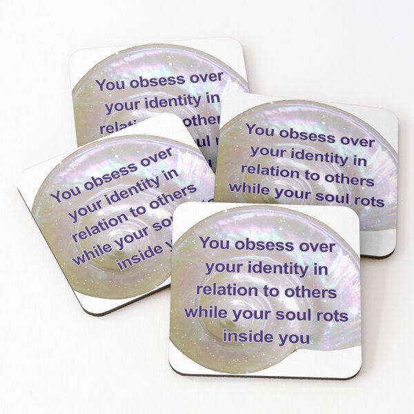 Item preview, Seashell you obsess over your identity designed and sold by starburnedgirls.