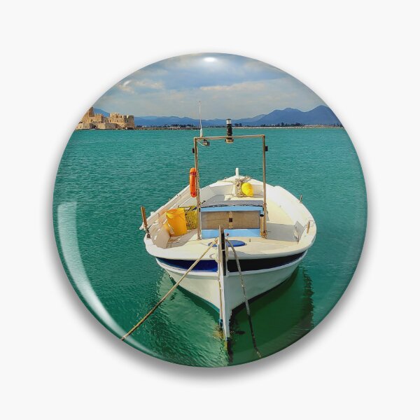 Item preview, Boat in Nafplio, Greece designed and sold by imerikana.