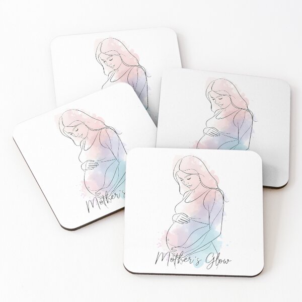 Item preview, Minimalist Pregnancy Line Art Illustration designed and sold by Pixelzo.