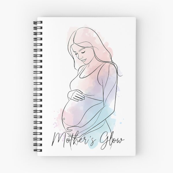 Item preview, Minimalist Pregnancy Line Art Illustration designed and sold by Pixelzo.