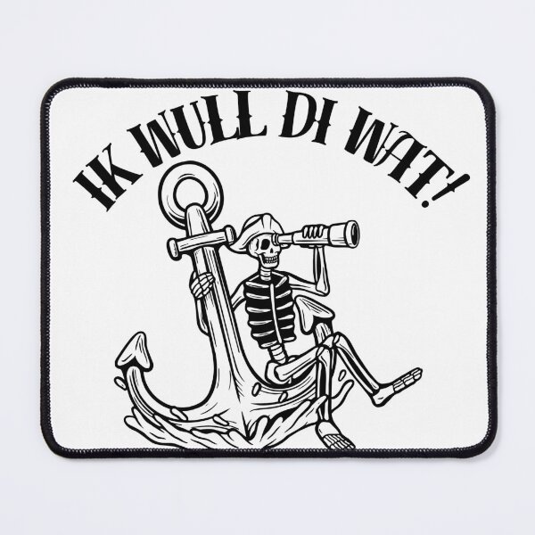 Item preview, Ik wull di wat – Low German Tattoo Style Design designed and sold by Fies-und-Fein.