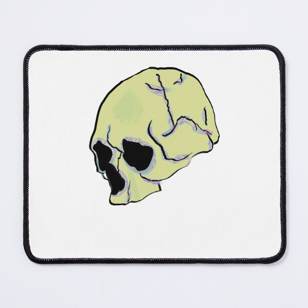 Item preview, Skully the skull - green designed and sold by HauntAndDoodles.