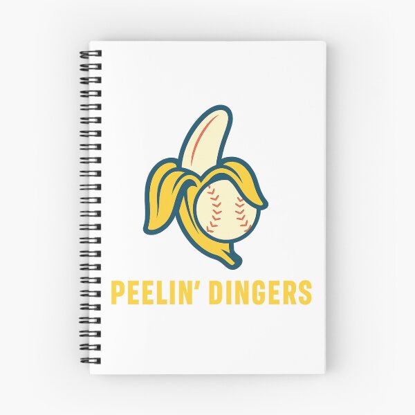 Artikelvorschau, Peelin‘ Dingers – Baseball-Bananen-Design von Backstop & Co. entworfen und verkauft von BackstopAndCo.