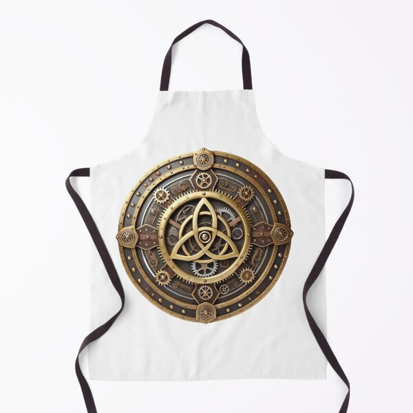 Item preview, The Clockwork Triskelion Shield designed and sold by CelticSoulShop.