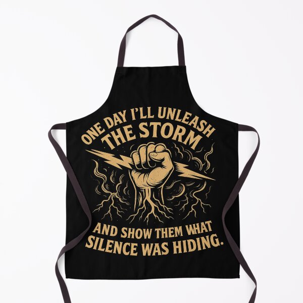 Item preview, Unleash the Storm – Power in Silence designed and sold by alizo74.
