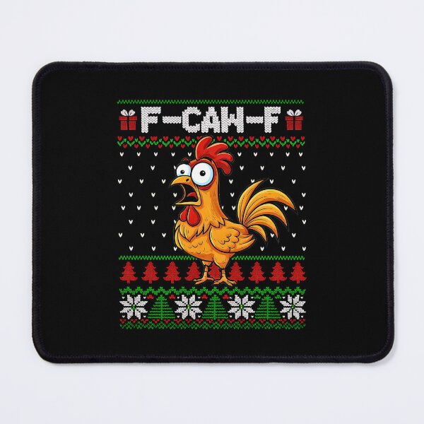 Item preview, F-Caw-F Christmas Crow Funny Goth Christmas  designed and sold by FerminVigo.