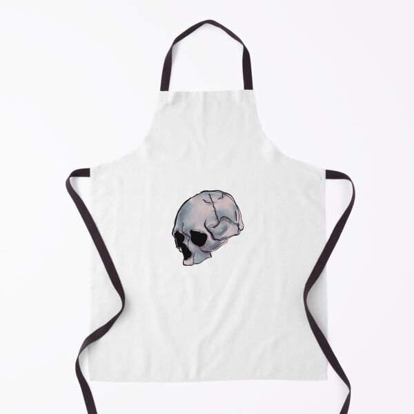 Item preview, Skully the skull - bluey grey designed and sold by HauntAndDoodles.