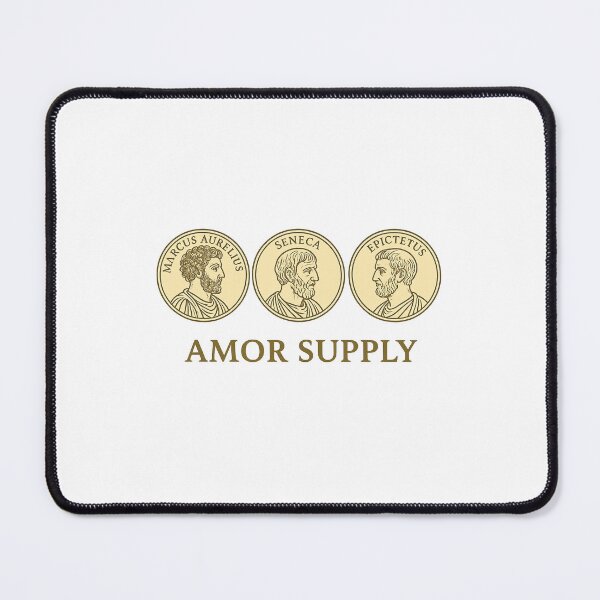 Item preview, The Stoic Trio Coin Design – Marcus Aurelius, Seneca & Epictetus | Amor Supply designed and sold by Amor Supply.