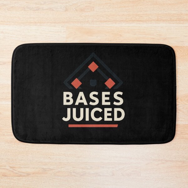 Item preview, Bases Juiced – Modern Baseball Design by Backstop & Co. designed and sold by BackstopAndCo.