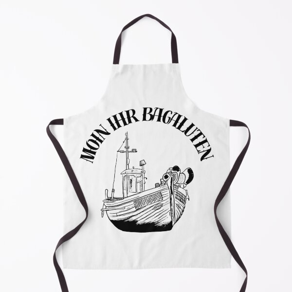 Item preview, Moin ihr Bagaluten – Tattoo Style Norddeutsch Design designed and sold by Fies-und-Fein.