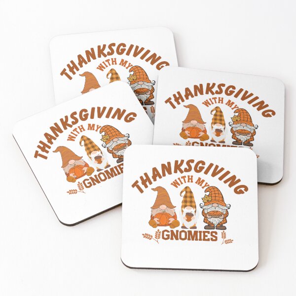 Item preview, Thanksgiving With My Gnomies Funny Fall Gnome Design designed and sold by PatiMood.