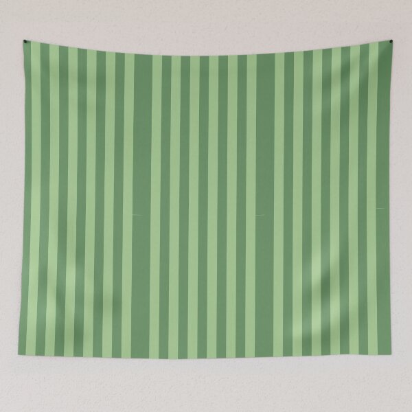 Item preview, Striped Balance – Light & Dark Green Vertical Pattern designed and sold by NicolaZhukov.