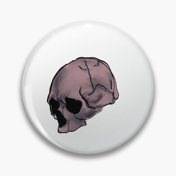 Item preview, Skully the skull - brown designed and sold by HauntAndDoodles.