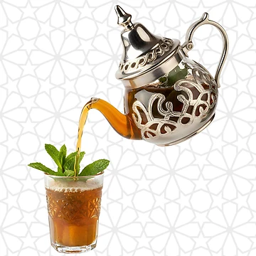 Artwork thumbnail, Moroccan Tea Ritual by Neo-Grafica