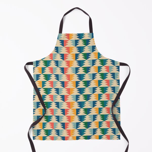 Item preview, Geometric Trees Pattern – Festive Symmetry & Color designed and sold by NicolaZhukov.