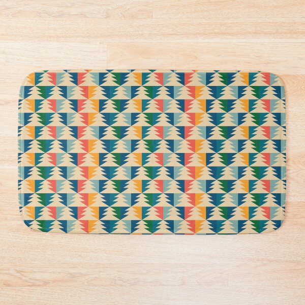 Item preview, Geometric Trees Pattern – Festive Symmetry & Color designed and sold by NicolaZhukov.