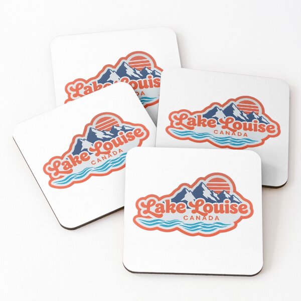 Item preview, Lake Louise Canada Vintage Travel Art  designed and sold by LittleArij.