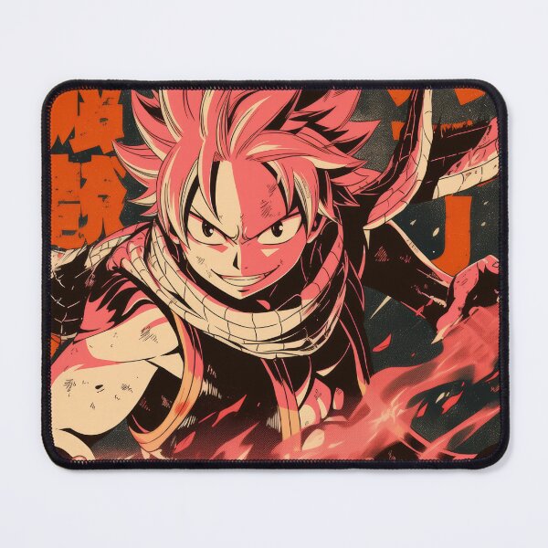 Item preview, Natsu Distressed Poster  designed and sold by AnimeArsenalPrints.