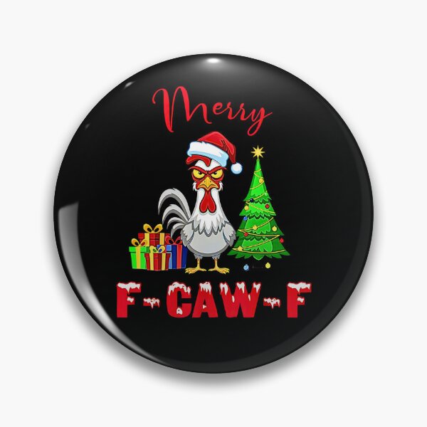 Item preview, F-Caw-F Christmas Crow Funny Goth Christmas designed and sold by FerminVigo.