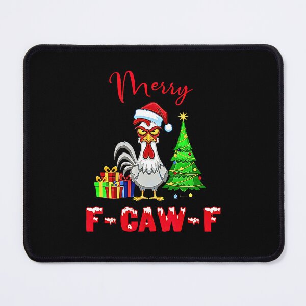Item preview, F-Caw-F Christmas Crow Funny Goth Christmas designed and sold by FerminVigo.
