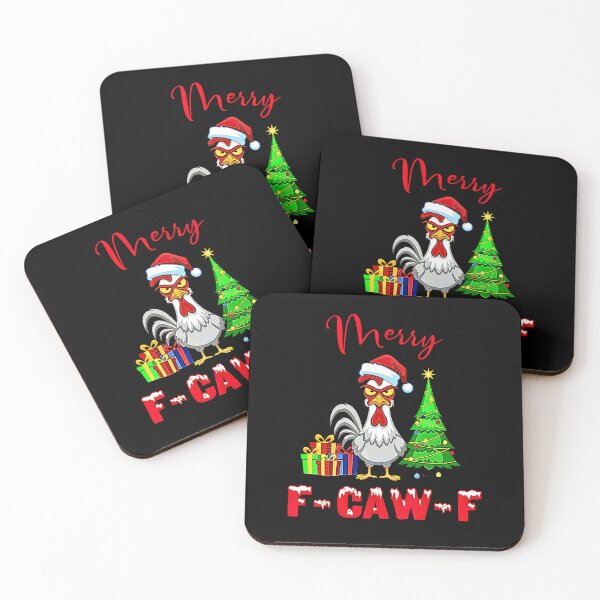 Item preview, F-Caw-F Christmas Crow Funny Goth Christmas designed and sold by FerminVigo.