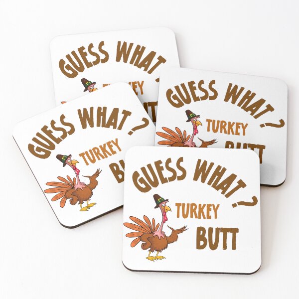 Item preview, Funny Guess What Turkey Butt Thanksgiving designed and sold by PatiMood.