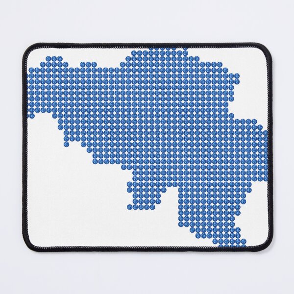 Item preview, Blue Rhinestone Belgium designed and sold by TheIconSmith.