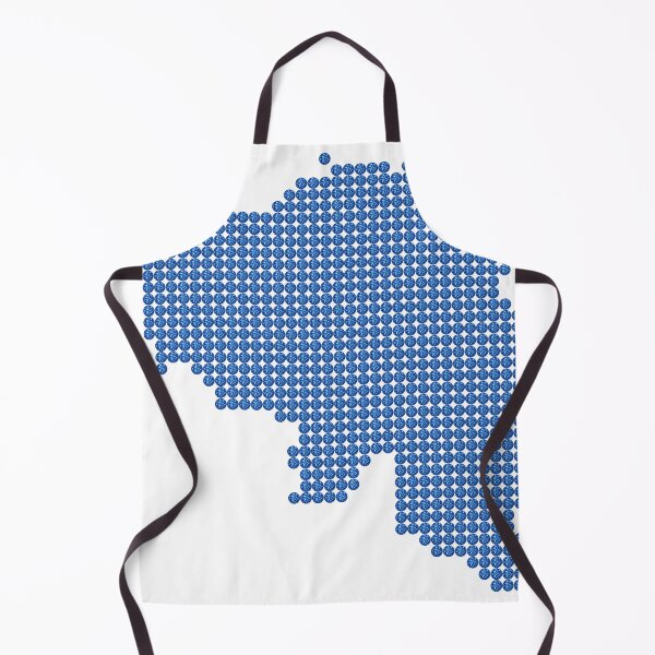 Item preview, Blue Rhinestone Belgium designed and sold by TheIconSmith.