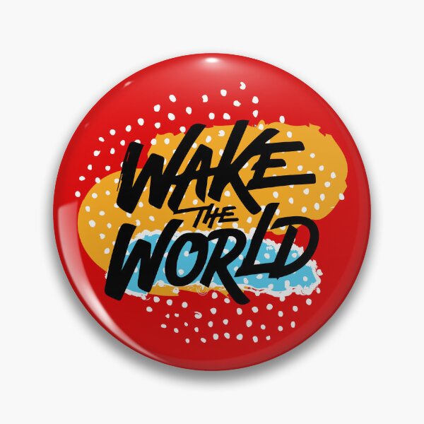Item preview, Wake the world | Awkward | Funny Quote designed and sold by Checkmate55.