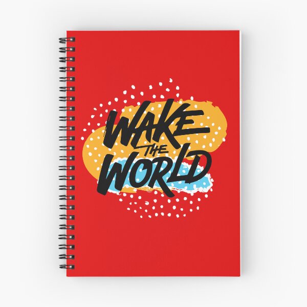 Item preview, Wake the world | Awkward | Funny Quote designed and sold by Checkmate55.