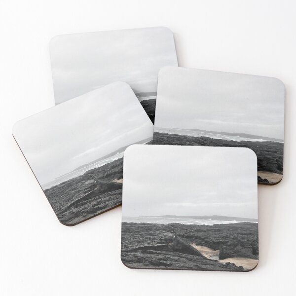 Item preview, Stormy volcanic coastline designed and sold by micah kaplan.