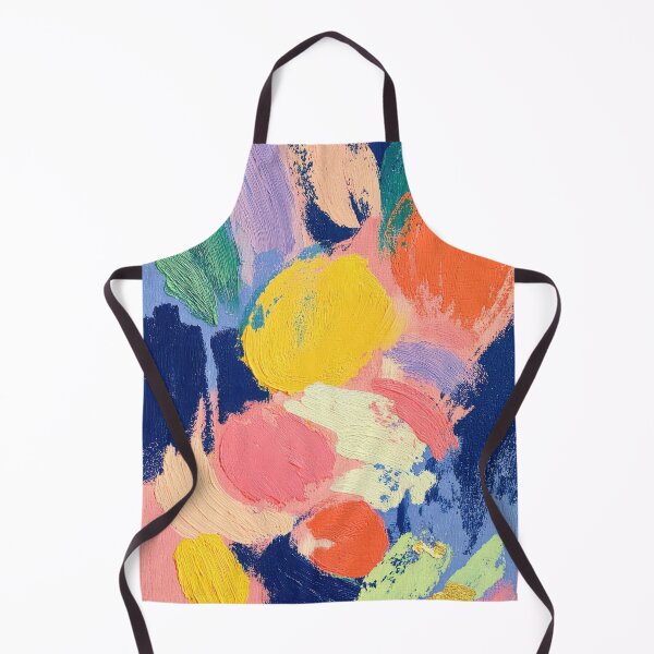 Item preview, Abstract shapes in yellow and pink designed and sold by ArtHouseNiklas.