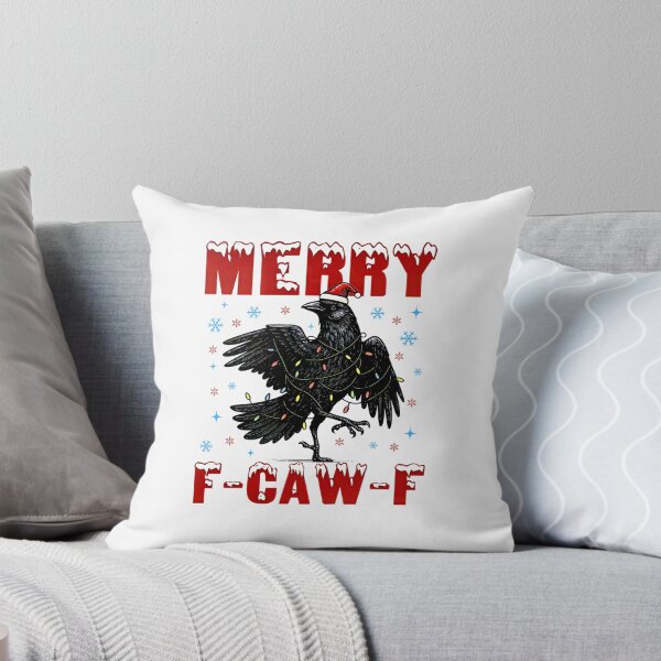 Item preview, F-Caw-F Christmas Crow Funny Goth Christmas  designed and sold by FerminVigo.
