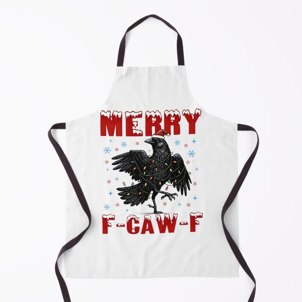 Item preview, F-Caw-F Christmas Crow Funny Goth Christmas designed and sold by FerminVigo.