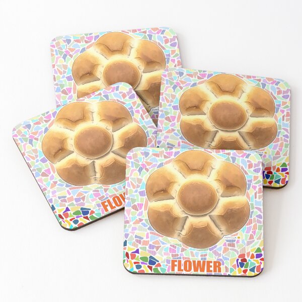 Item preview, Flower Bread Retro Pop Art designed and sold by Cyrilla-Art.