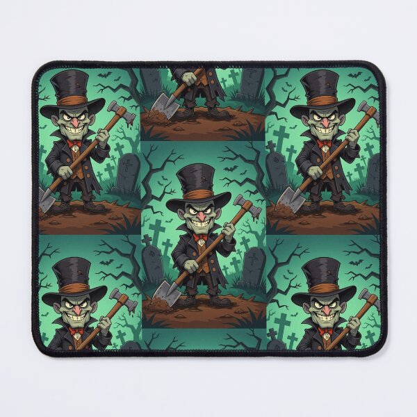 Item preview, Green Halloween Grave Digger Man designed and sold by amifrancky.