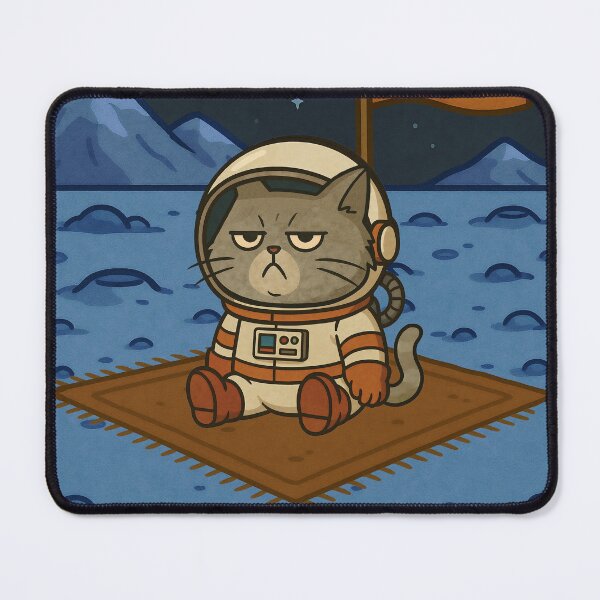 Item preview, Galaxy Cat Explorer designed and sold by Nope Cats.